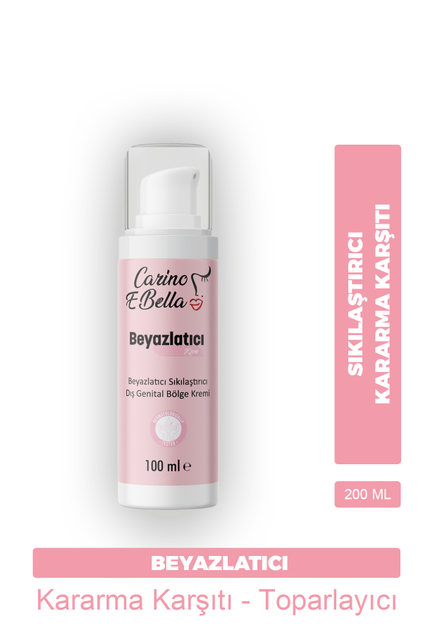 Carino E Bella Genital Bölge Sıkılaştırıcı Daraltıcı Beyazlatıcı Koku Giderici Krem 100 Ml