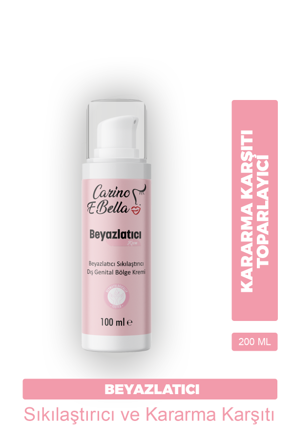 Carino E Bella Genital Bölge Sıkılaştırıcı Daraltıcı Beyazlatıcı Koku Giderici Krem 100 Ml
